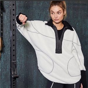 Free People Mountain Dreaming Reversible Fleece